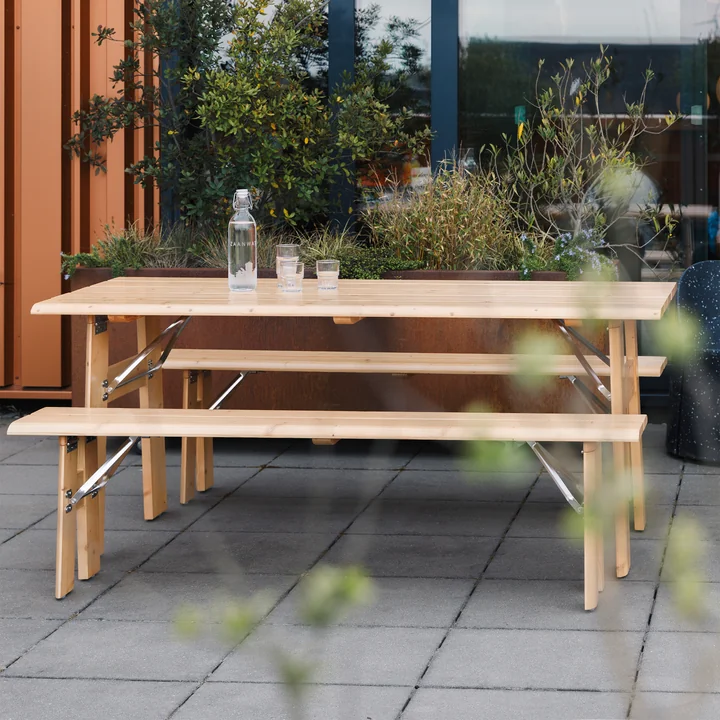 Zuiver - Avenue tuinset, naturel (3 stuks)