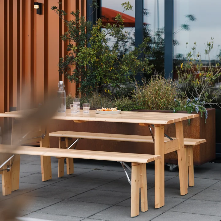 Zuiver - Avenue tuinset, naturel (3 stuks)