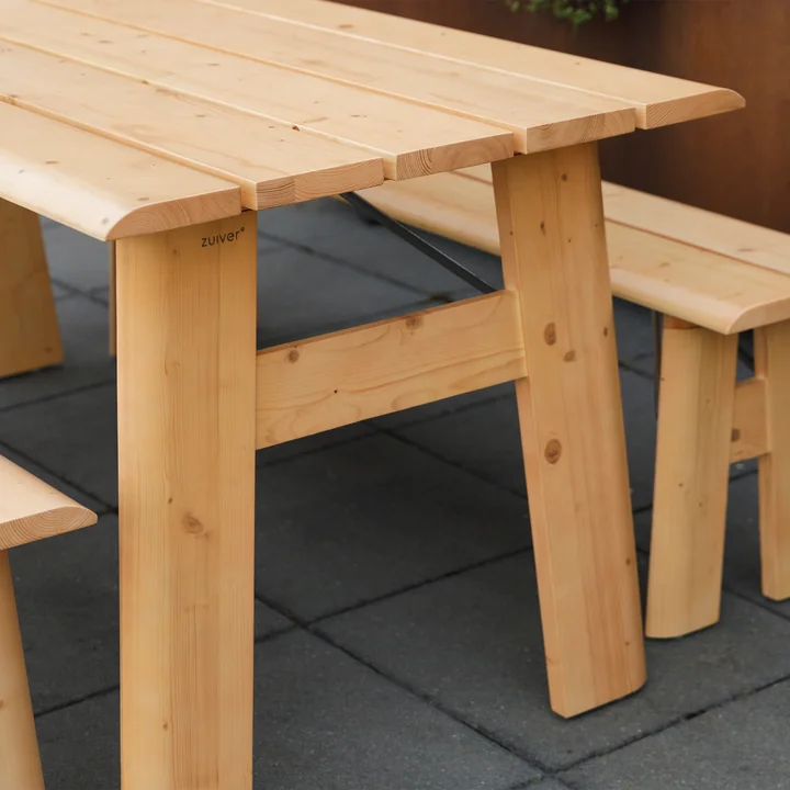 Zuiver - Avenue tuinset, naturel (3 stuks)