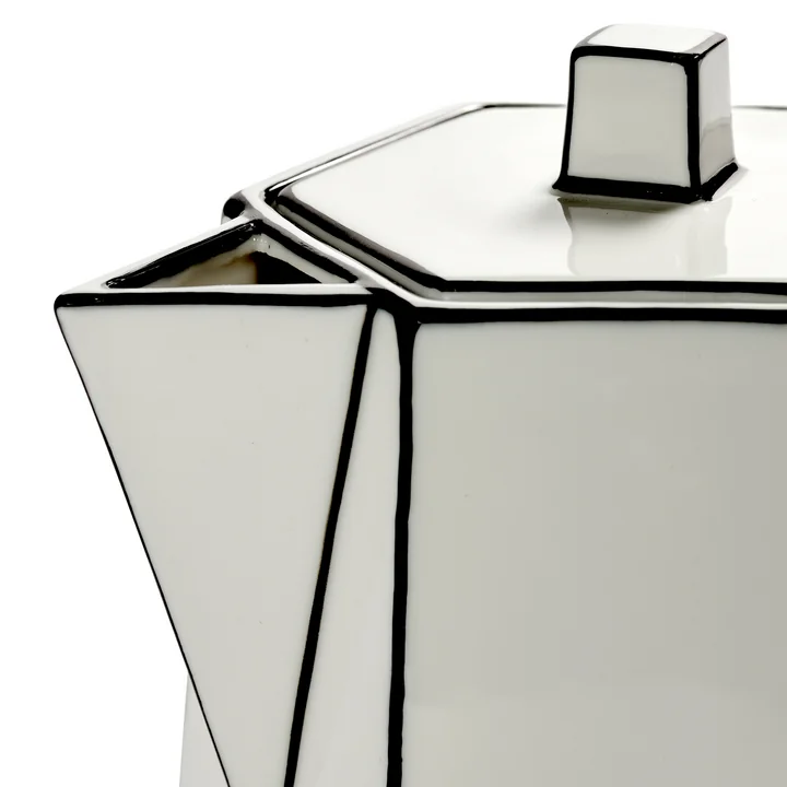 Serax - Carte Blanche theepot, wit / zwart