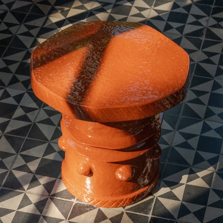 Serax - Clara bijzettafel 08, roest