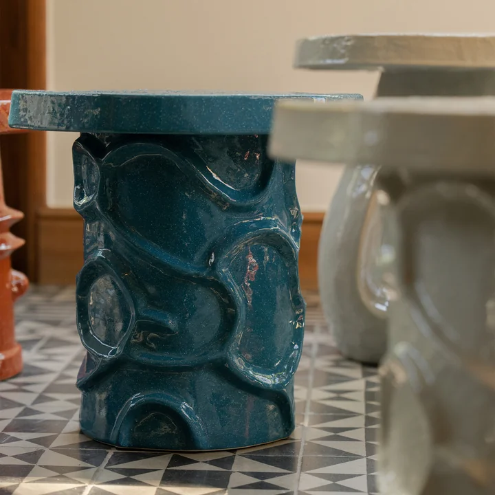 Serax - Mena Bijzettafel 07, blauw