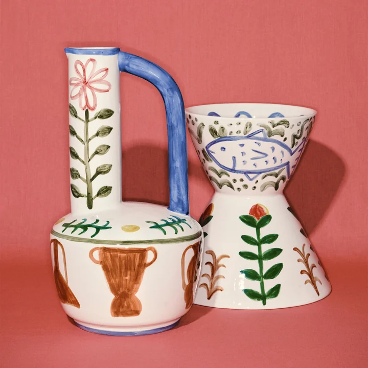 Serax - Santiago de Borja Bijao en Aquaje vaas, mix