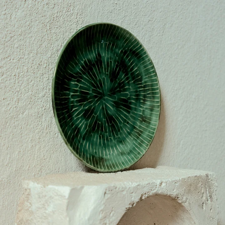 Serax - Verde Lanza Bord L, groen (set van 4)