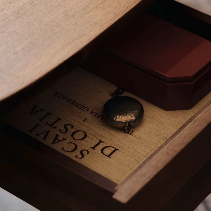 Ferm Living - Feve Eettafel, 160 x 86 cm, walnoot