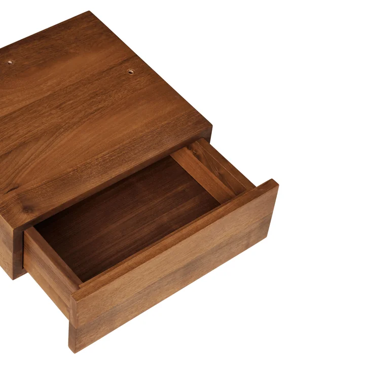 Ferm Living - Feve Eettafel, 160 x 86 cm, walnoot