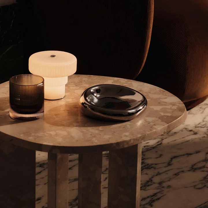 Ferm Living - Bellure kom, Ø 17 cm, zilver