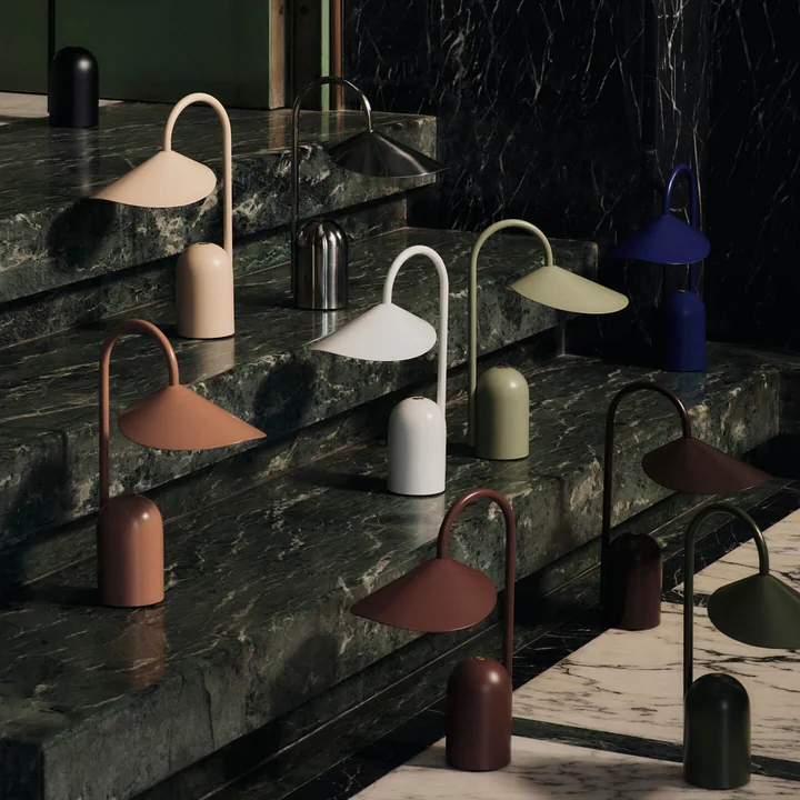 Ferm Living - Arum Oplaadbare LED tafellampen