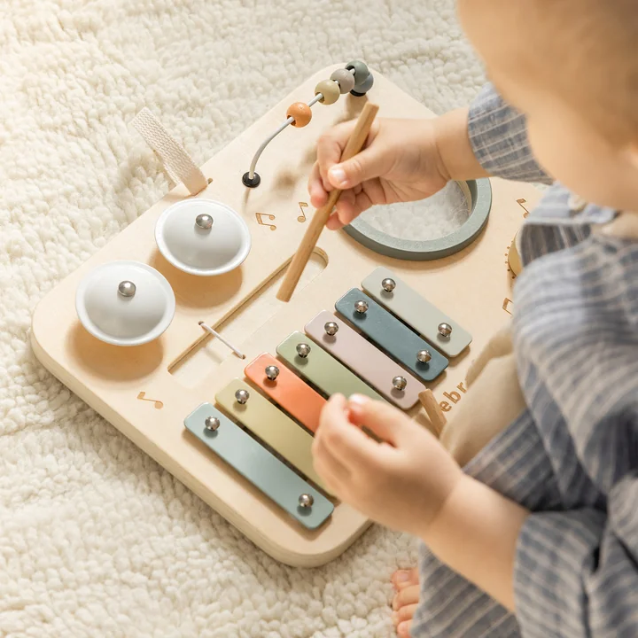 Sebra - Muziek activiteitenbord, veelkleurig