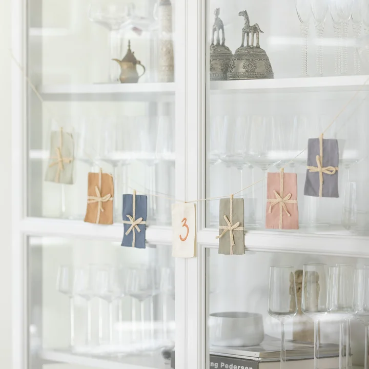 Sebra - Verjaardagsvlag, cijfers 0-9, veelkleurig