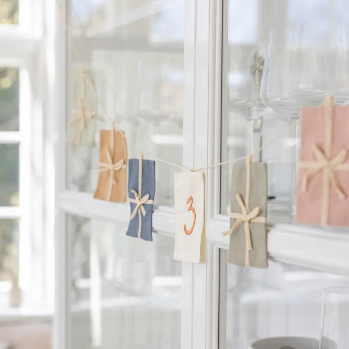 Sebra - Verjaardagsvlag, cijfers 0-9, veelkleurig