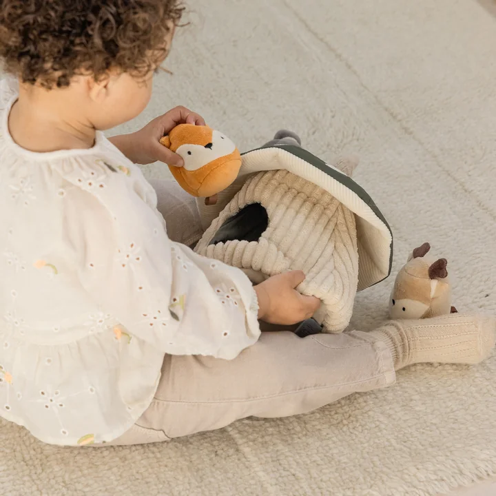 Sebra - Activiteitenspeelgoed verstoppertje, paddenstoel, veelkleurig