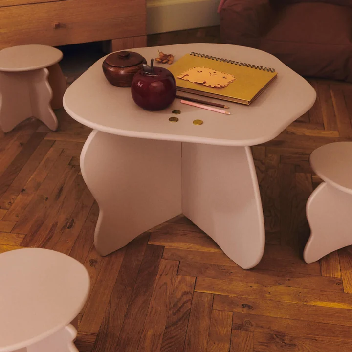 Ferm Living - Slope Kindertafel, roze