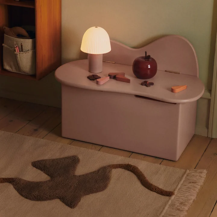 Ferm Living - Slope Kinderopbergbankje, roze