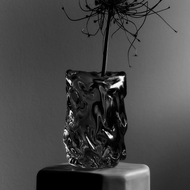 Ferm Living - Virelle vaas, h 24 cm, helder