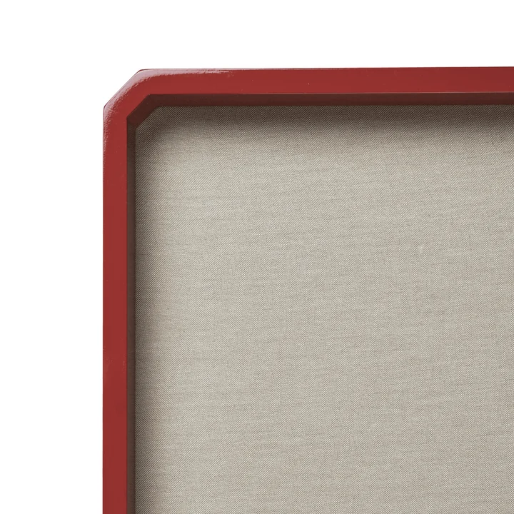 Ferm Living - Nova Prikbord, 45 x 100 cm, picante red