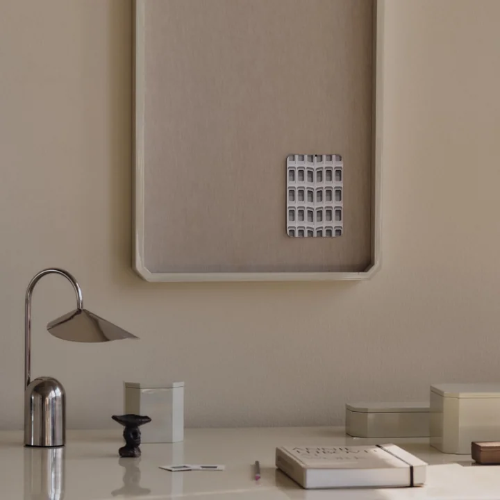 Ferm Living - Nova Prikbord, 45 x 100 cm, light celedon