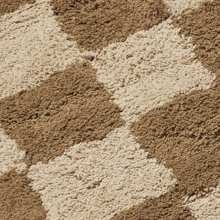 Ferm Living - Mara kinderdeken, 150 x 80 cm, bruin / warm zand