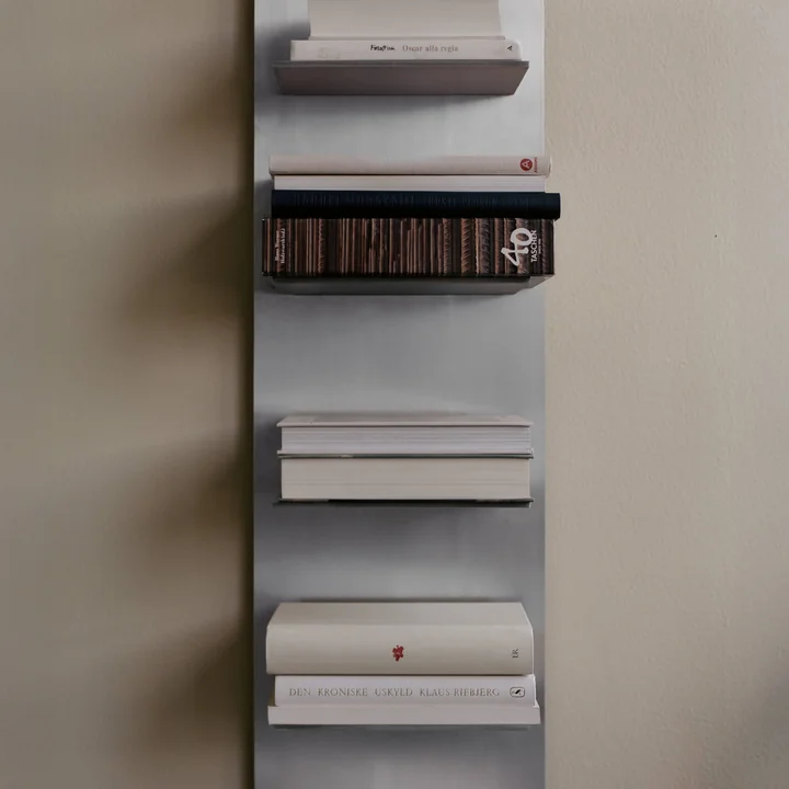 Ferm Living - Lager Tall Wandplank, 25 x 170 cm, aluminium