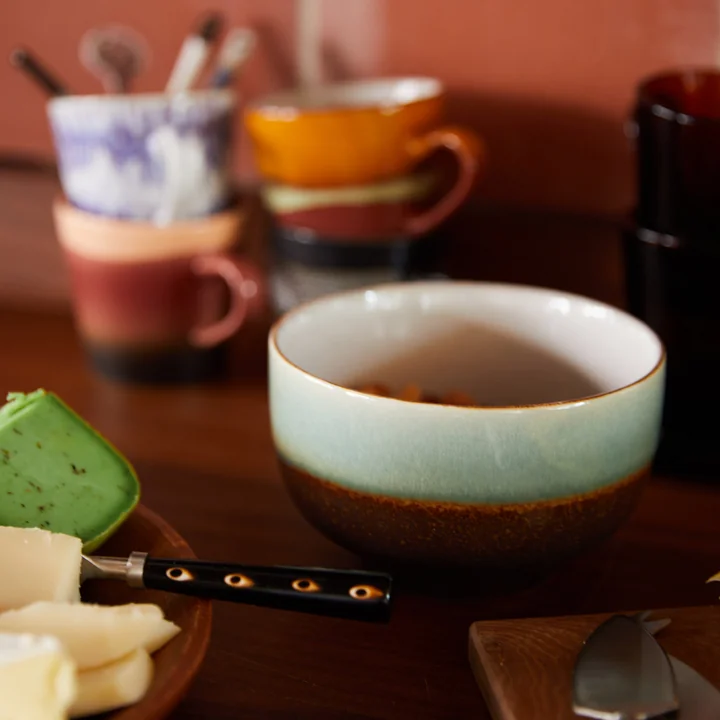 HKliving - 70's Pastakom, Ø 13,5 cm, depths