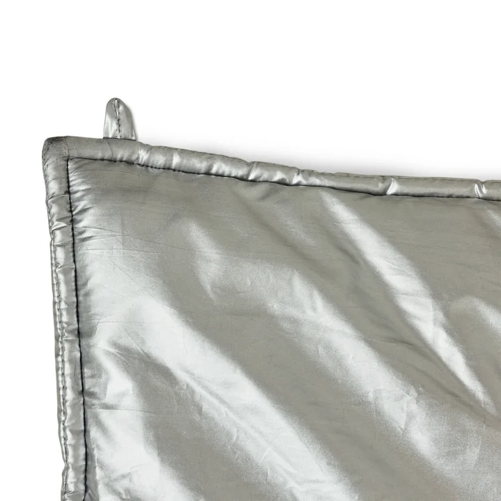 Hkliving - Wall Art Wanddecoratie 'Ceci n'est pas un hôtel', 100 x 120 cm, zilver