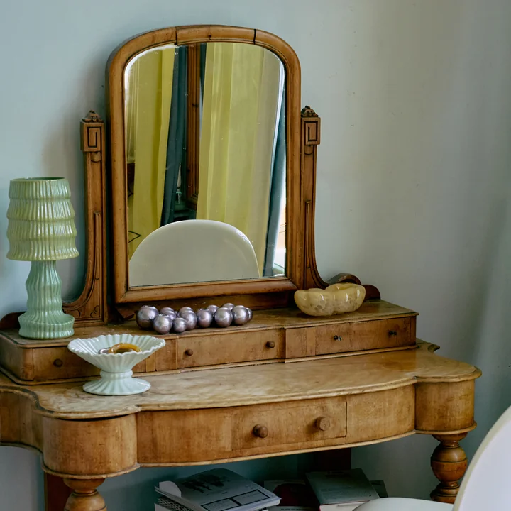 HKliving - Glazen kom, oester