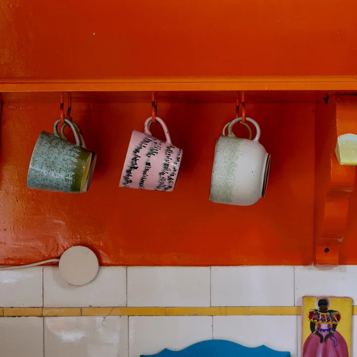 HKliving - 70's cappuccino beker, 300 ml