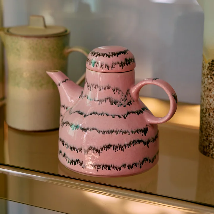 HKliving - 70's Koffiepot, 990 ml, bubble