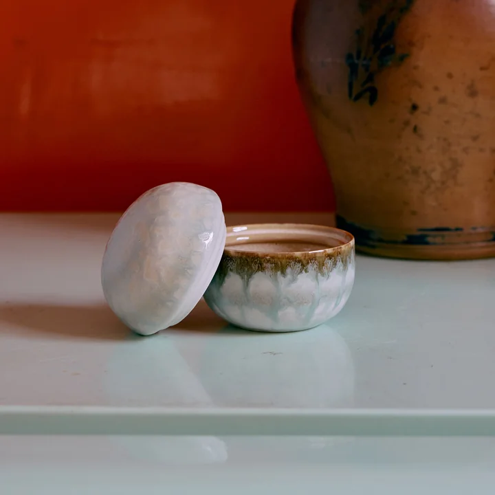 Hkliving - 70's suikerpot, bloemblad