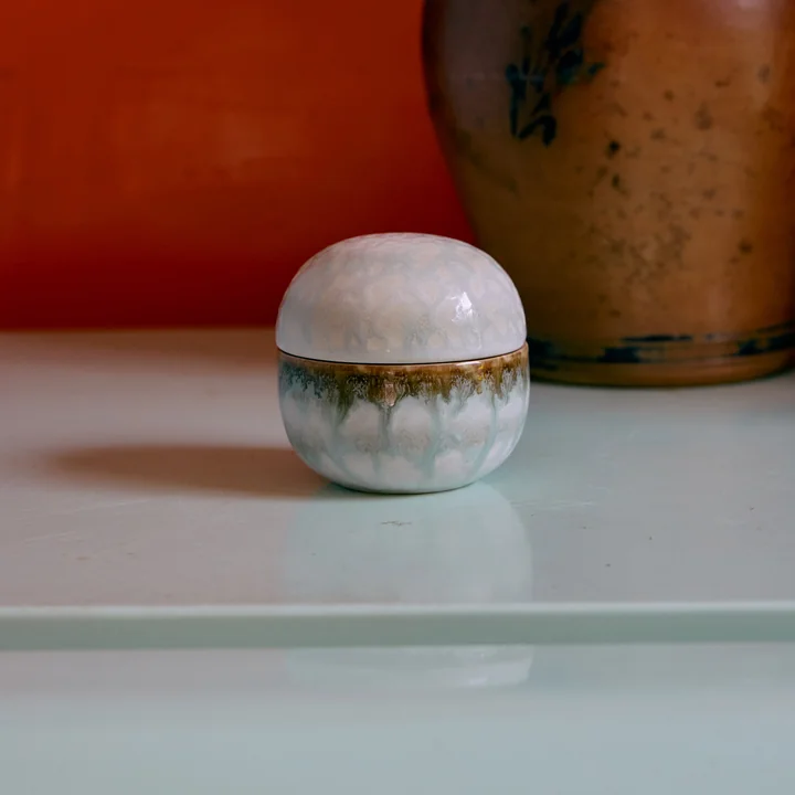 Hkliving - 70's suikerpot, bloemblad