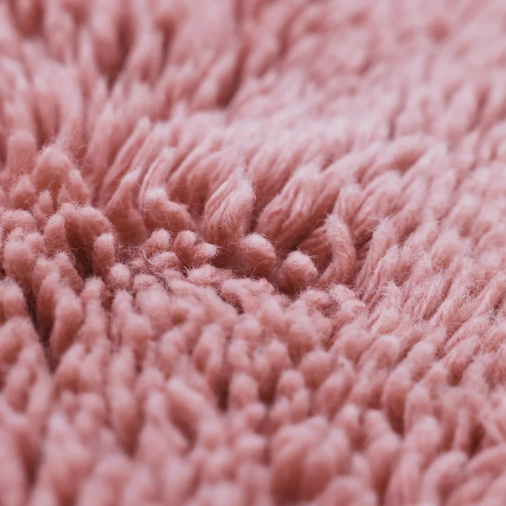 HKliving - Fluffy Vloerkleed, 150 x 240 cm, roze