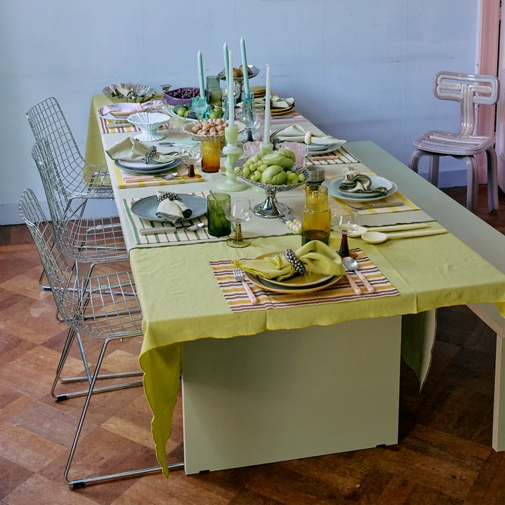 HKliving - Ease Tafelkleed, dune