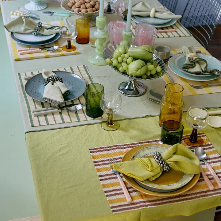 HKliving - Tube Drinkglas, H 12 cm / 400 ml