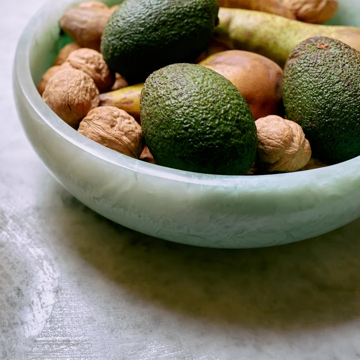 HKliving - Saladekom, Ø 26,5 x H 7,5 cm, mint