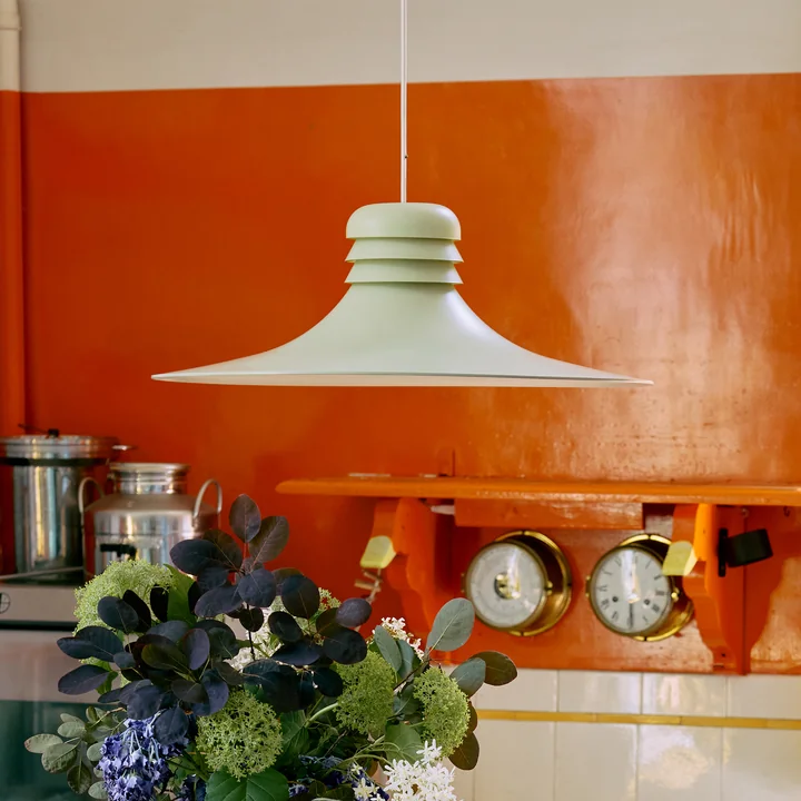 HKliving - Flare hanglamp, mint