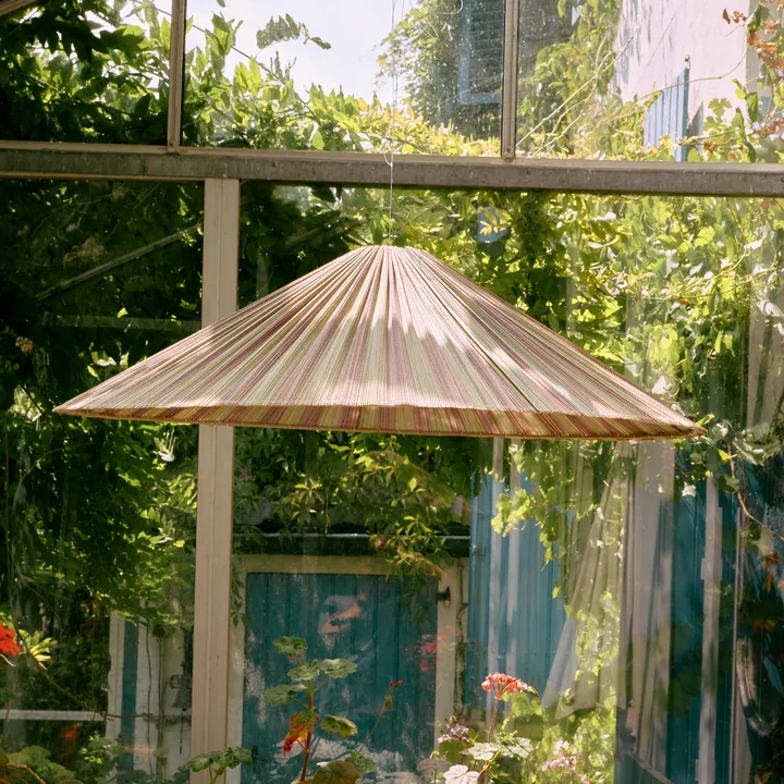 HKliving - Plisse Hanglamp, verdura