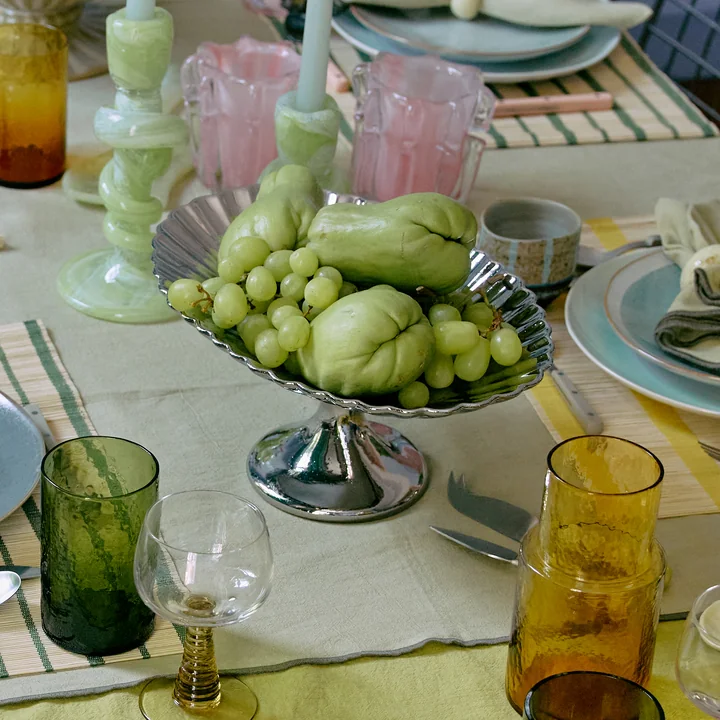 HKliving - New Classics Plateau, clean / chroom