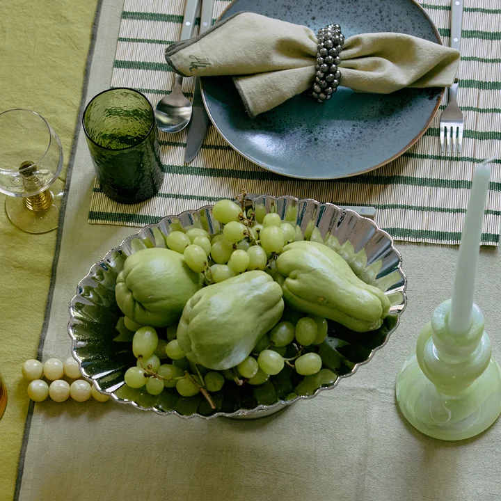 HKliving - New Classics Plateau, clean / chroom