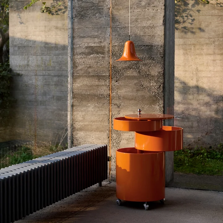 Verpan - Pantop Hanglamp, Ø 23 cm, vivid orange