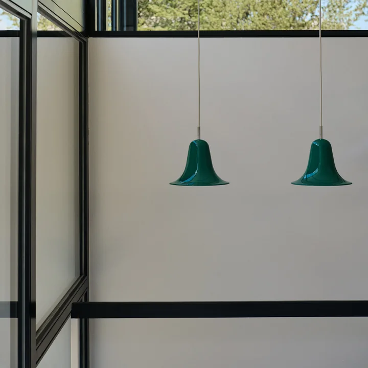 Verpan - Pantop Hanglamp, Ø 23 cm, dark teal