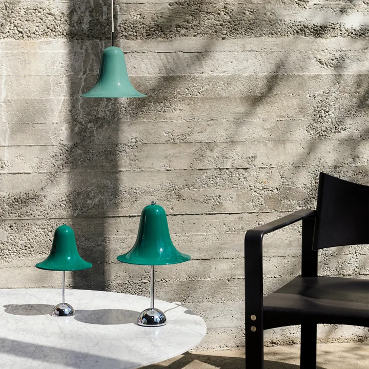 Verpan - Pantop Hanglamp, Ø 23 cm, light teal