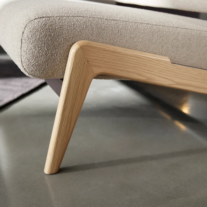 Innovation Living - Nolis Dagbed, 213 x 92 cm, beige (539 Bouclé )