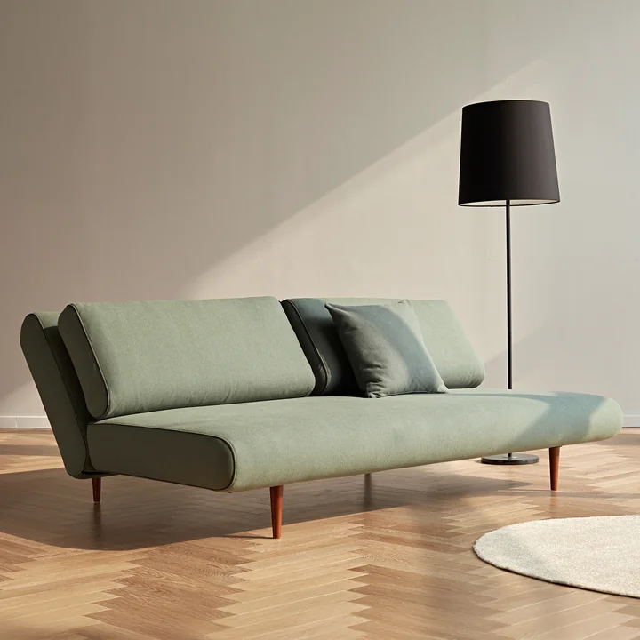 Innovation Living - Unfurl Slaapbank, 200 x 121 cm, groen (518 Elegance )
