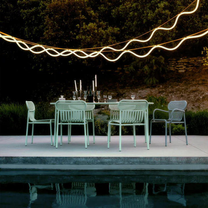 Petite Friture - Spline LED hanglamp, 450 cm, bruin/oranje