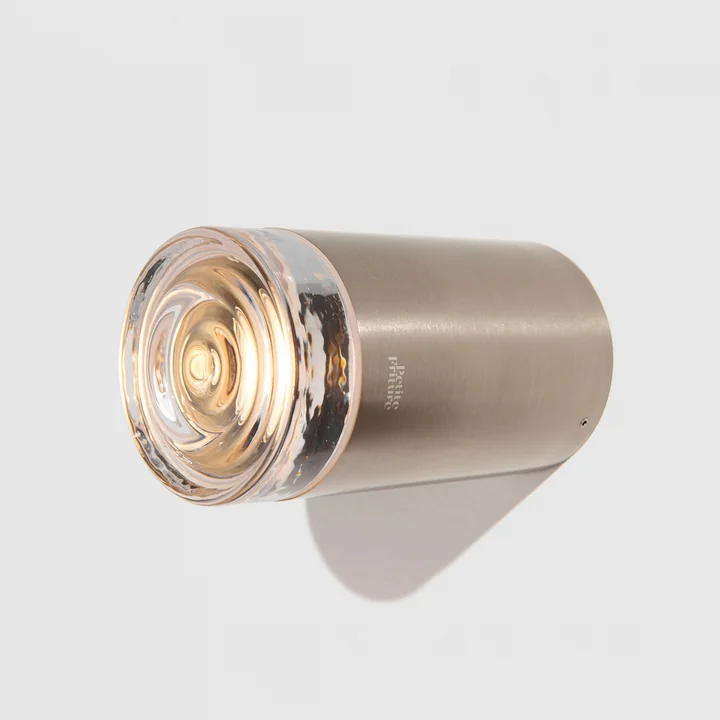 Petite Friture - Pyl LED wandlamp / plafondlamp, Klein, 15,5 cm, Grijs