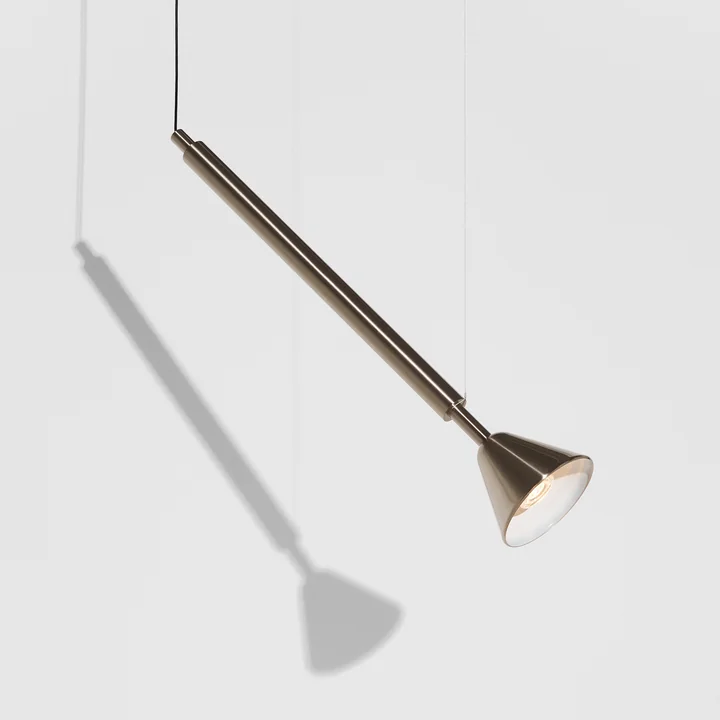Petite Friture - Pyl LED hanglamp, groot, H 110 cm, grijs