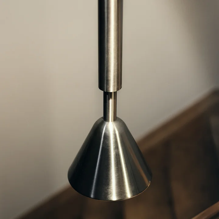 Petite Friture - Pyl LED hanglamp, groot, H 110 cm, grijs