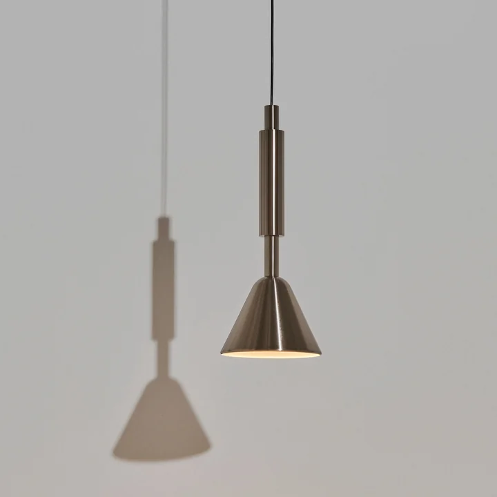 Petite Friture - Pyl LED hanglamp, Klein, H 54 cm, Grijs