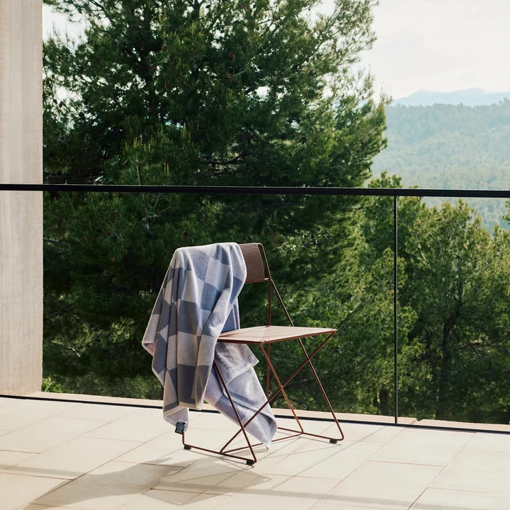 X-Line stoel, Outdoor, IJzerrood by HAY