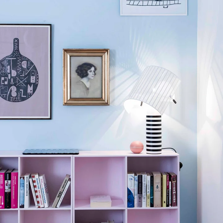 Shogun Tavolo tafellamp, wit / zwart by Artemide